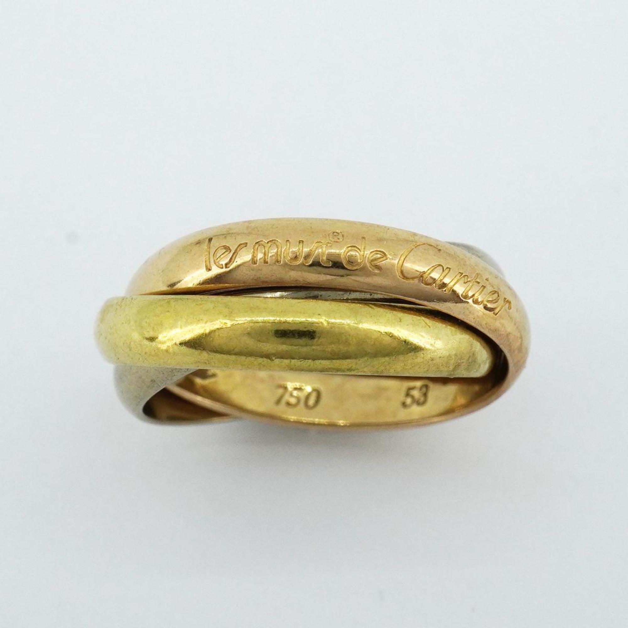 Cartier Ring Love 1PD Diamond K18PG Pink Gold Men's Women's