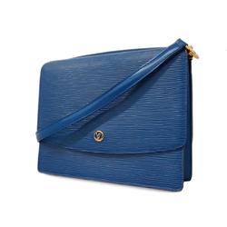 Louis Vuitton Shoulder Bag Epi Grenelle M52365 Toledo Blue Ladies