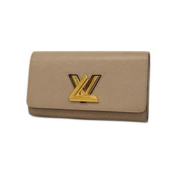 Louis Vuitton Long Wallet Epi Portefeuille Twist M67510 Galle Ladies