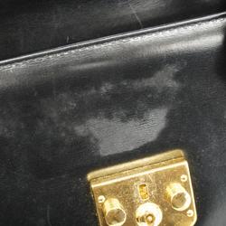 Gucci handbag 000 110 0211 leather black ladies