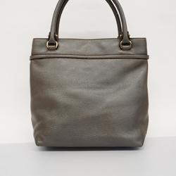Salvatore Ferragamo Tote Bag Gancini Leather Brown Women's