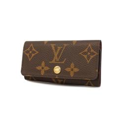 Louis Vuitton Key Case Monogram Multicle 4 M62631 Brown Men's Women's