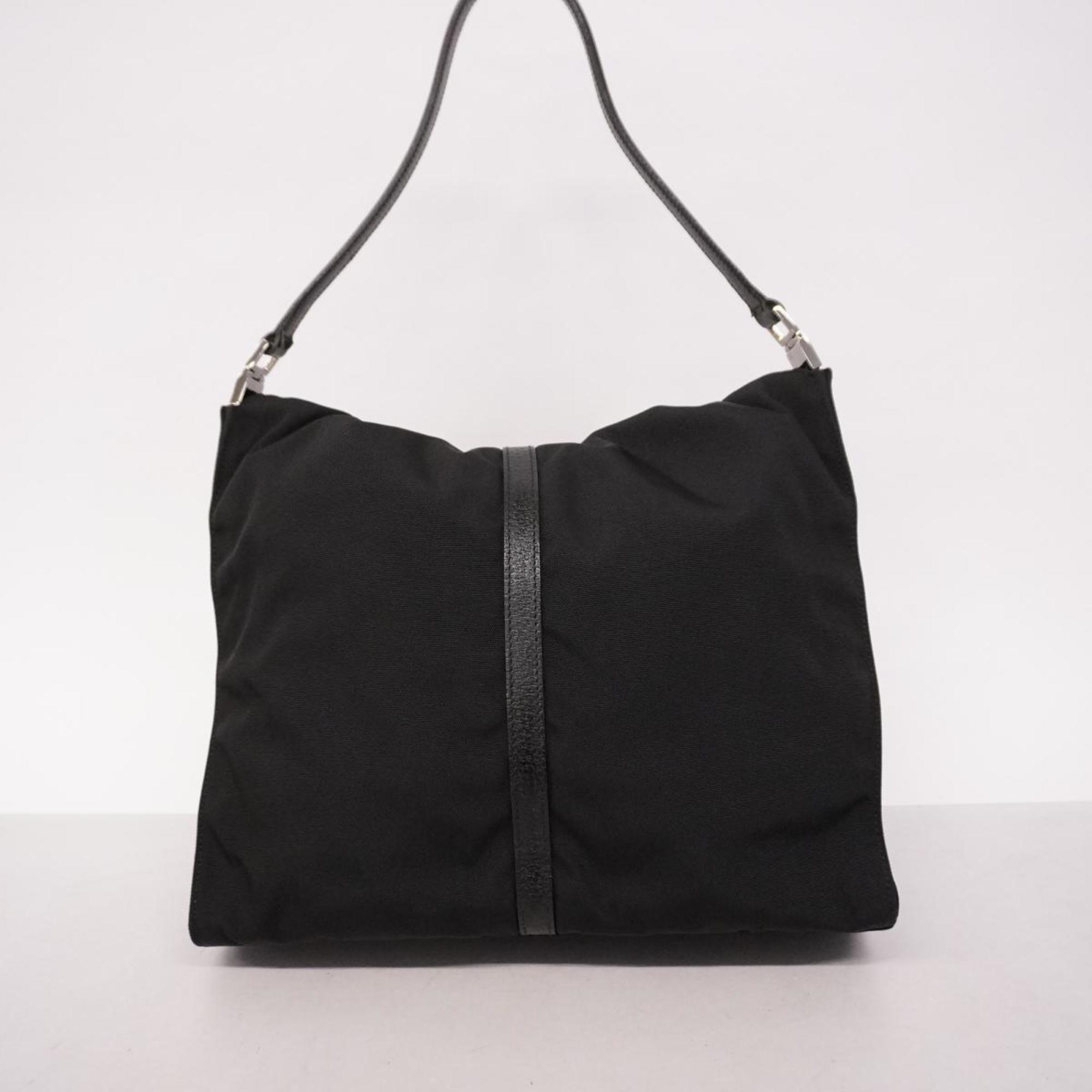 Gucci Shoulder Bag Jackie 001 3355 Nylon Black Women's
