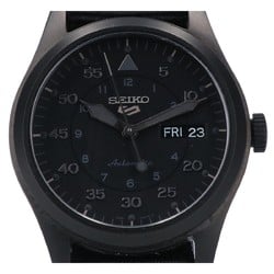 SEIKO SRPJ11K1 4R36 5 SPORTS STEALTH Sports Stealth See-through Back Automatic Watch Black Men's