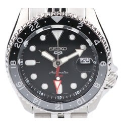 SEIKO SSK001K1 4R34 5 Sports GMT Seiko Automatic Watch Silver Men's