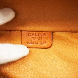 Celine Vanity Bag Macadam Brown Women's