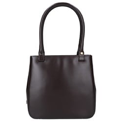 Salvatore Ferragamo Women's Leather Handbag Dark Brown