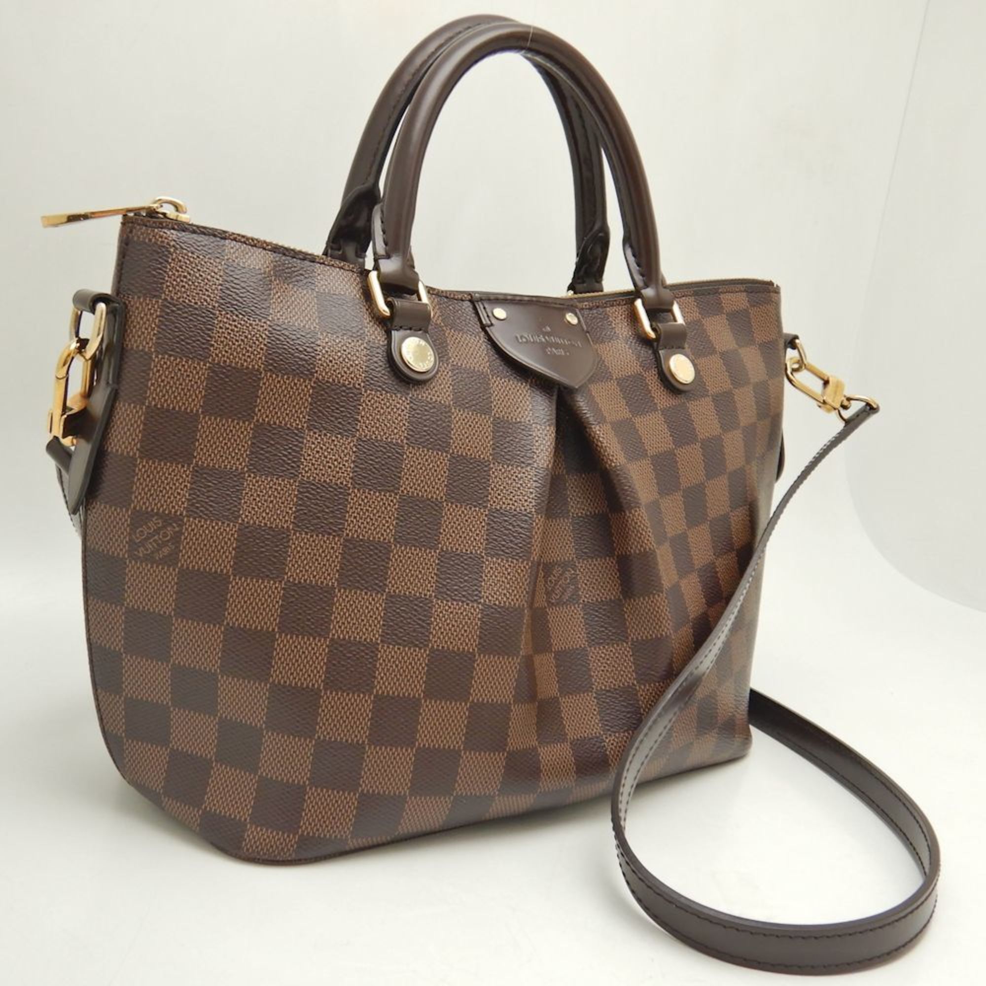 LOUIS VUITTON Louis Vuitton Damier Sienna PM N41545 Handbag Ebene 251757