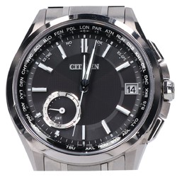 CITIZEN CC3010-51E F150 ATTESA Dual Time Eco-Drive Radio Controlled Wristwatch Silver Men's