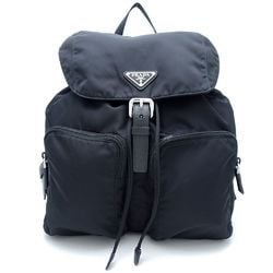 PRADA Backpack 1BZ005 Nylon x Leather NERO 351252
