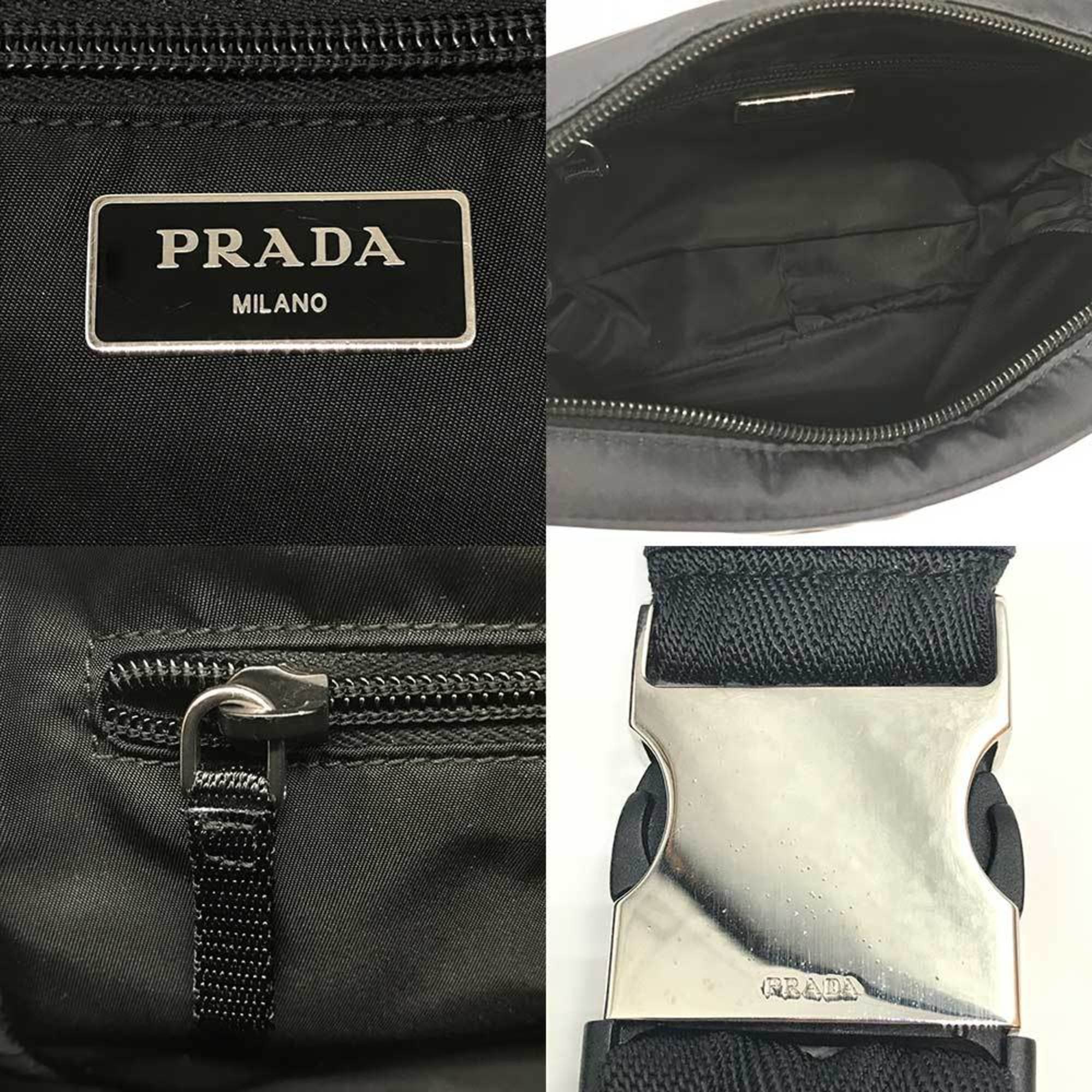 Prada Bag Waist Navy Nylon 2VL001 PRADA