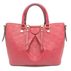 Louis Vuitton Mazarine PM Monogram Empreinte Red Leather Handbag Shoulder M50638 LOUIS VUITTON
