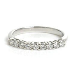 TIFFANY&Co. Tiffany Pt950 Platinum Forever Half Circle Ring 60004405 Diamond 3.4g Women's