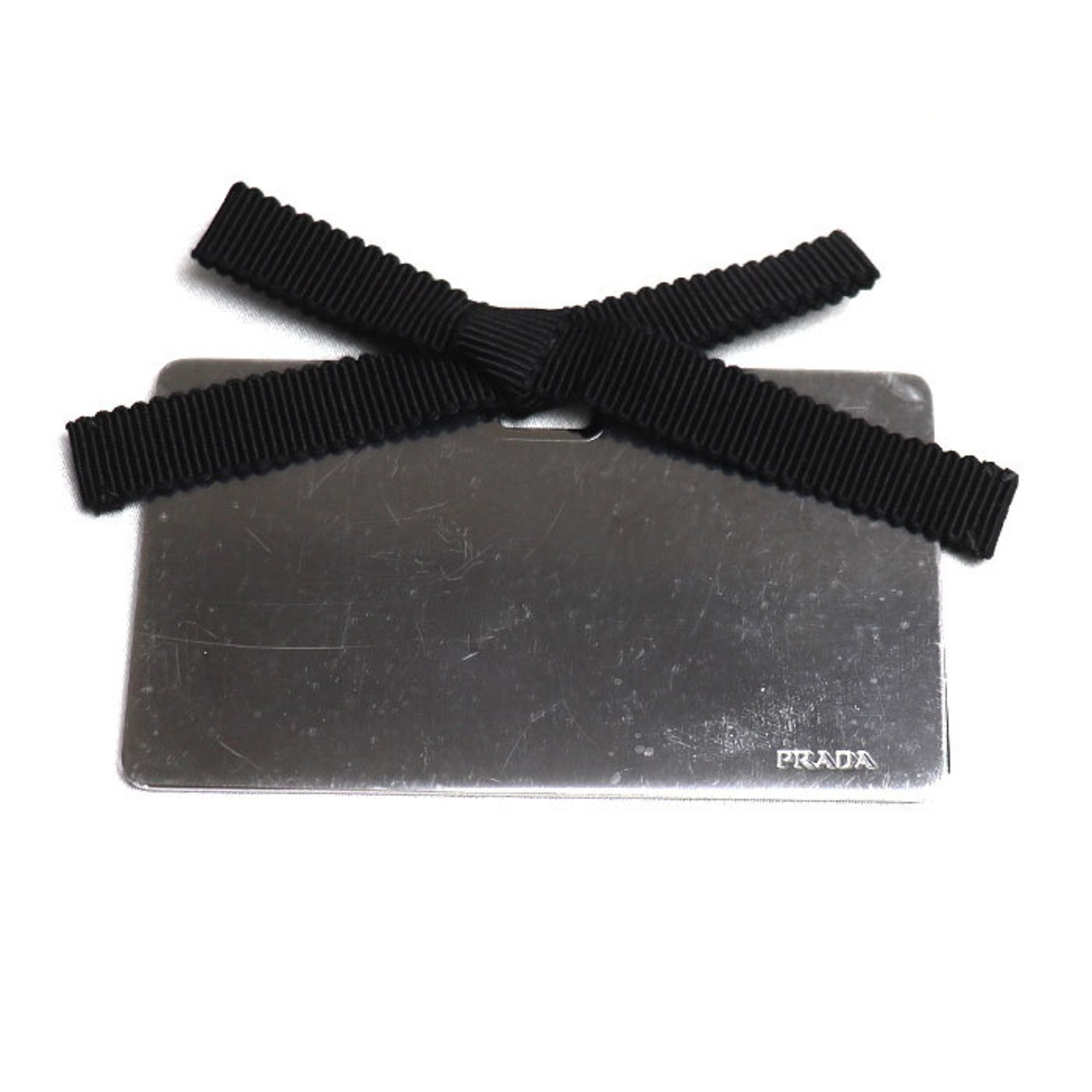 PRADA Saffiano Leather Envelope Bag 2-Way Shoulder Black 1BP020 2EVU F0002 Women's