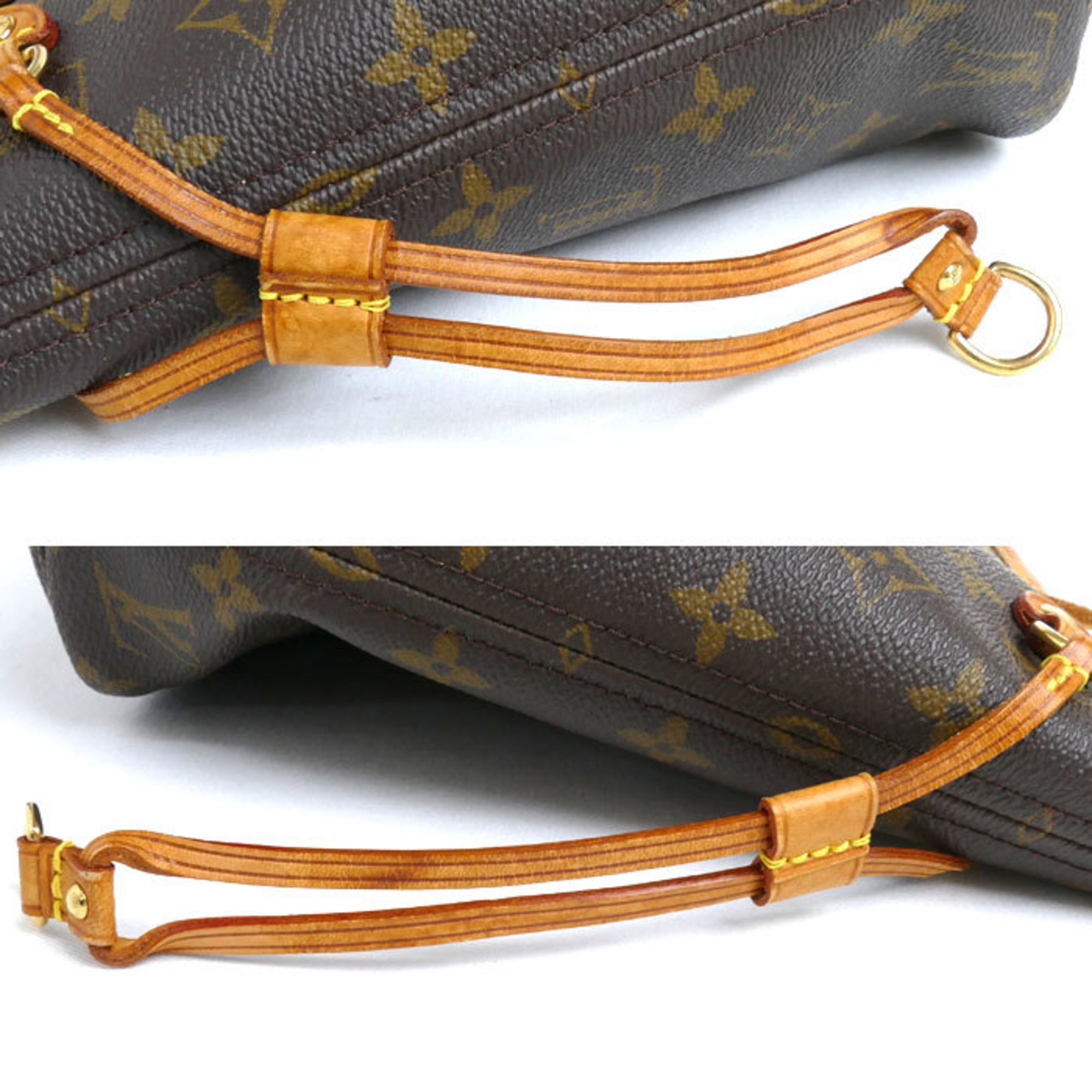 LOUIS VUITTON Louis Vuitton Neverfull PM Tote Bag Monogram Brown M40155 Women's