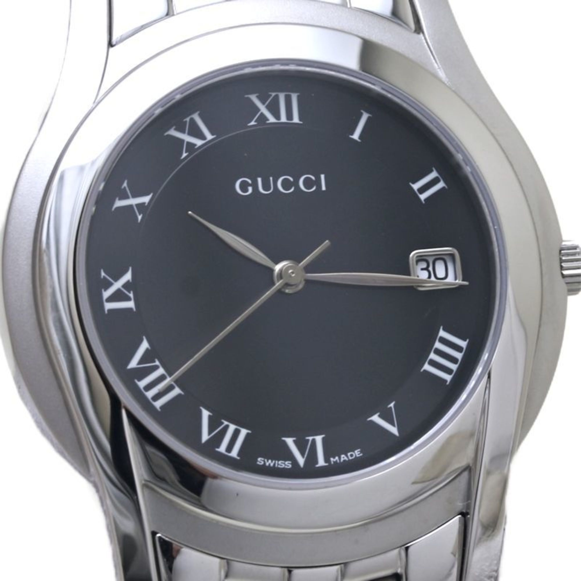 GUCCI G-Class YA055302 5500M Stainless Steel Men's 130157 Watch