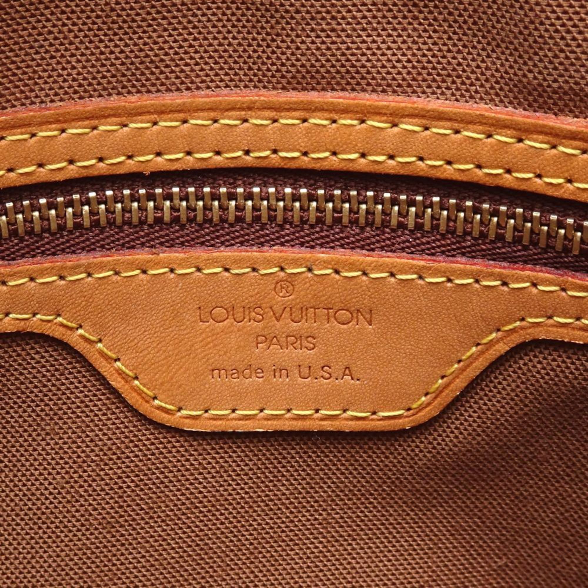 LOUIS VUITTON Louis Vuitton Monogram Vavin PM M51172 Handbag Brown 351268