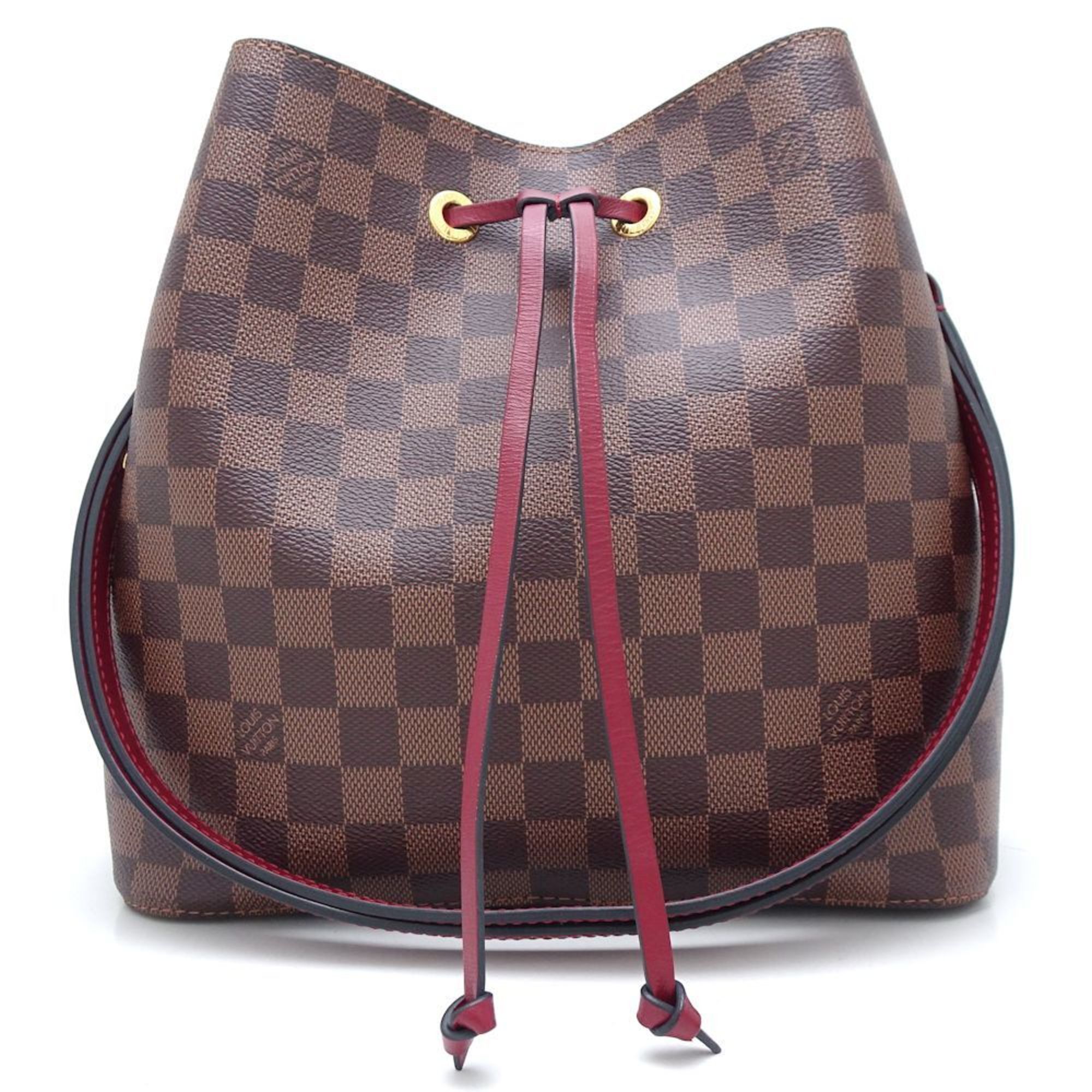 LOUIS VUITTON Damier NeoNoe N40214 Shoulder Bag Coquelicot 351271