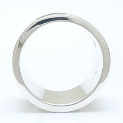 GUCCI G Ring Wide #16 Silver 925 291860