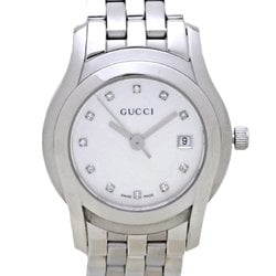 GUCCI G-Class YA055501 5500L Stainless Steel Ladies 130156 Watch