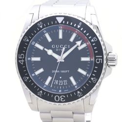 GUCCI Dive YA136212 136.2 Stainless Steel Men's 39454 Watch