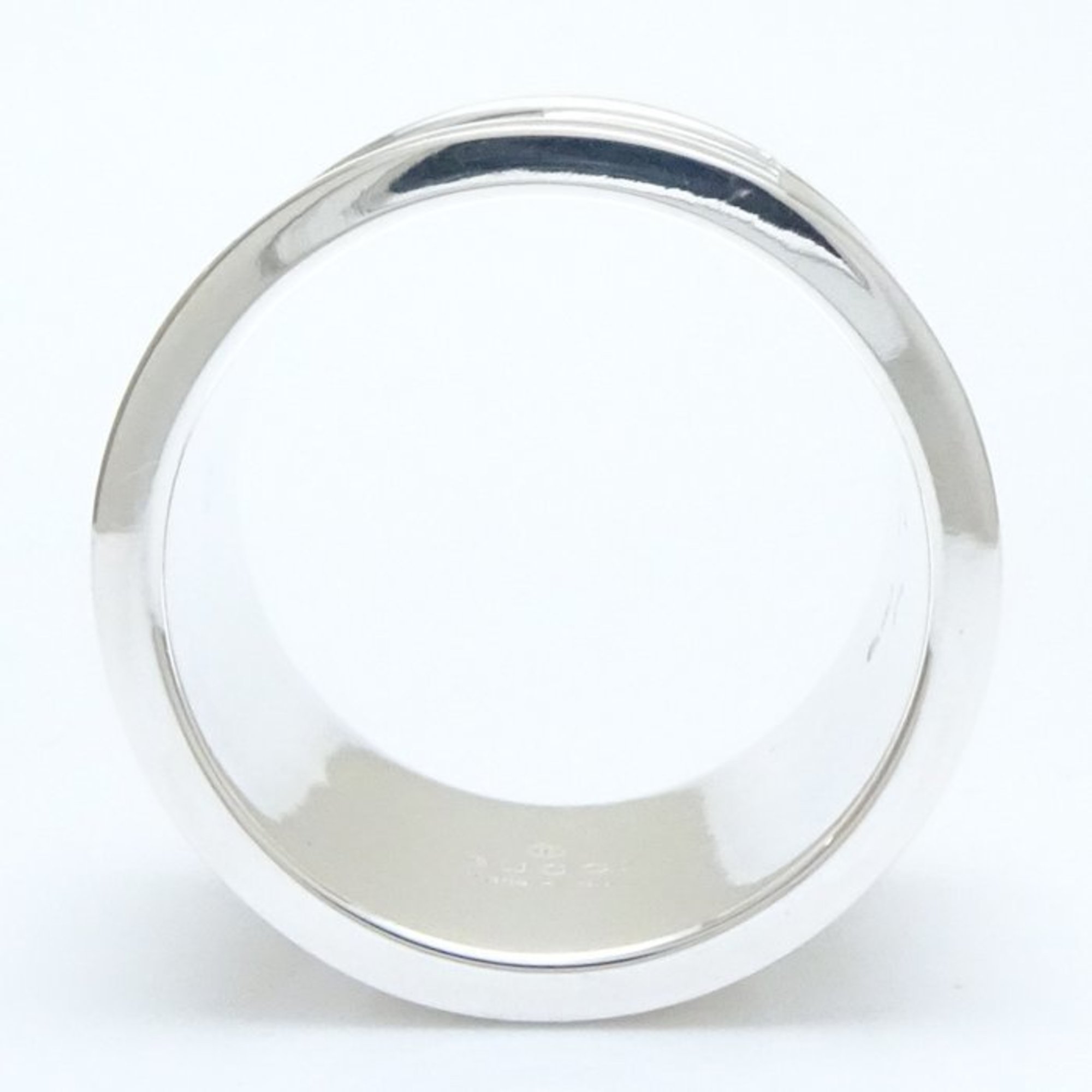 GUCCI G Ring Wide #13 Silver 925 291861