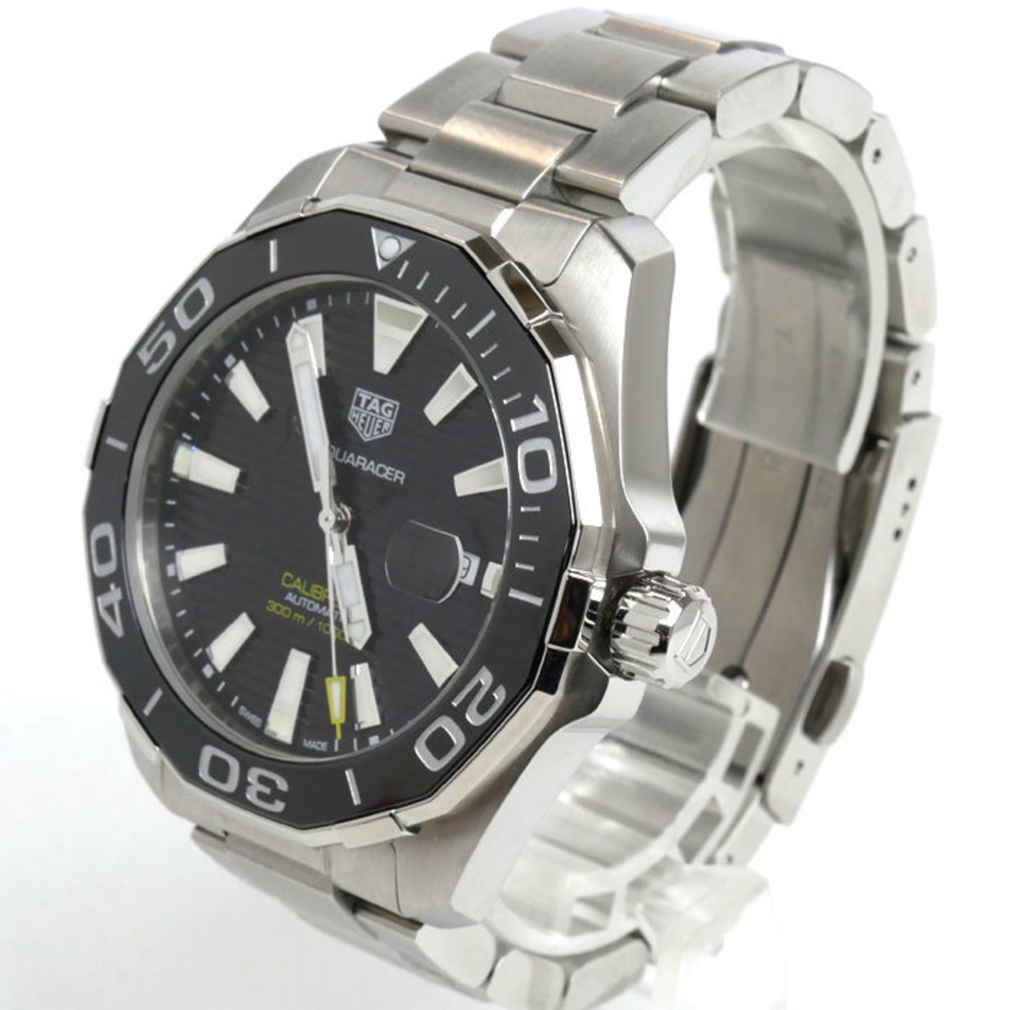 TAG HEUER Aquaracer Calibre 5 Automatic Wristwatch WAY201A.BA0927 Men's