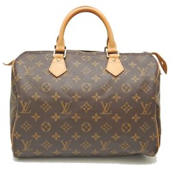 LOUIS VUITTON Louis Vuitton Monogram Speedy 30 M41526 Handbag Brown 251760