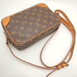 LOUIS VUITTON Louis Vuitton Monogram Trocadero 24 M51276 Shoulder Bag Brown 251761