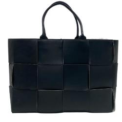 BOTTEGAVENETA Bottega Veneta The Arcoto Maxi Intrecciato Tote Bag Black Unisex