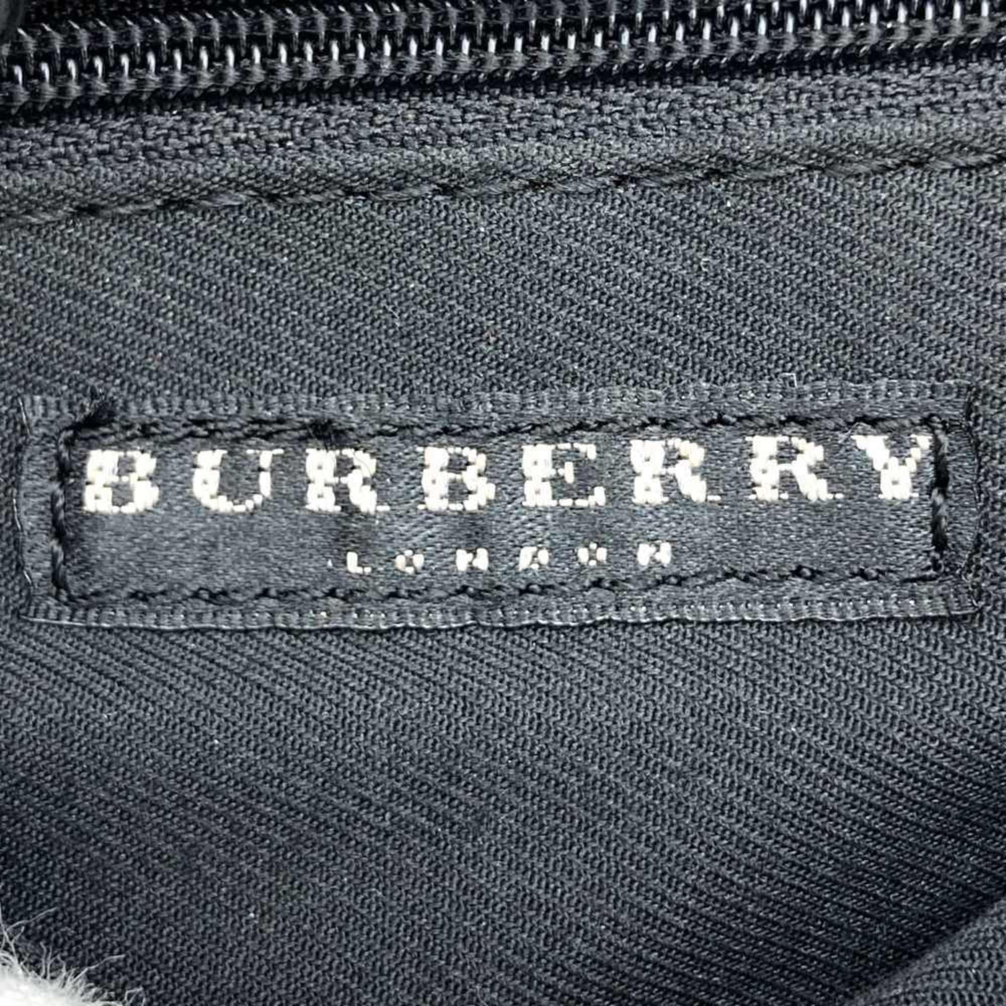 Burberry Handbag Nova Check Red x Black Canvas Women's BURBERRY