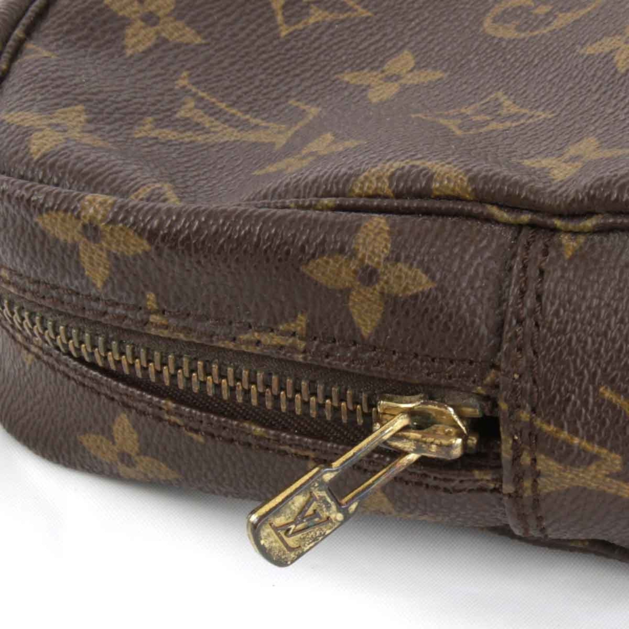 LOUIS VUITTON Louis Vuitton True Toilette 23 M47524 Handbag Monogram Canvas Brown Women's