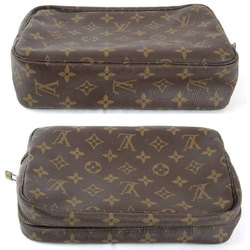 LOUIS VUITTON Louis Vuitton True Toilette 23 M47524 Handbag Monogram Canvas Brown Women's