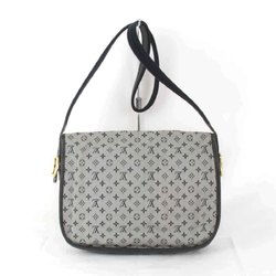 LOUIS VUITTON Louis Vuitton Belanger M92670 Shoulder Bag Monogram Canvas Blue Gray Women's