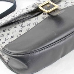 LOUIS VUITTON Louis Vuitton Belanger M92670 Shoulder Bag Monogram Canvas Blue Gray Women's