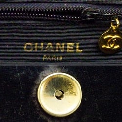 Chanel Mademoiselle Chain Shoulder Bag Black Suede Women's Coco Mark CHANEL