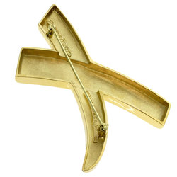 Tiffany Kiss Large Brooch, 18K Yellow Gold, Women's, TIFFANY&Co.