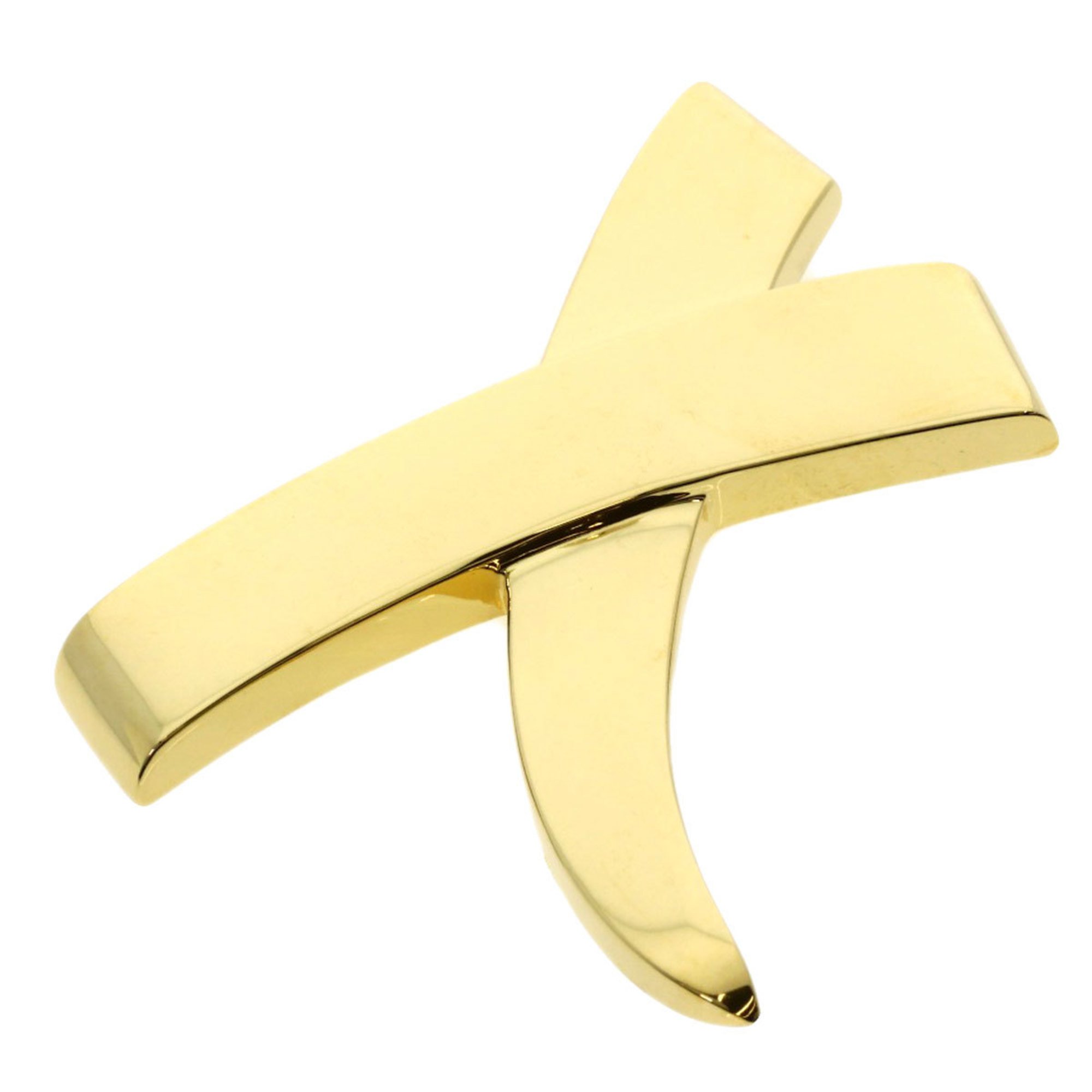 Tiffany Kiss Large Brooch, 18K Yellow Gold, Women's, TIFFANY&Co.