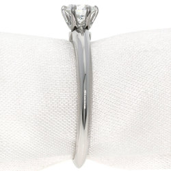 Tiffany Solitaire Knife Edge Diamond Ring, Platinum PT950, Women's, TIFFANY&Co.