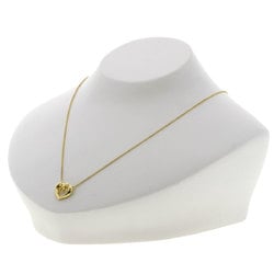 Tiffany Heart Ribbon Necklace, 18K Yellow Gold, Women's, TIFFANY&Co.