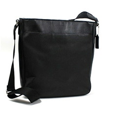 Coach shoulder bag leather black Lexington F71286 COACH men's