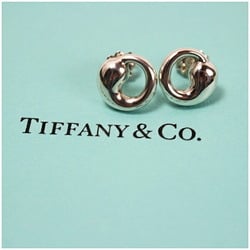 Tiffany & Co. Eternal Circle Earrings, 925 Silver, TIFFANY Ladies, Post Style