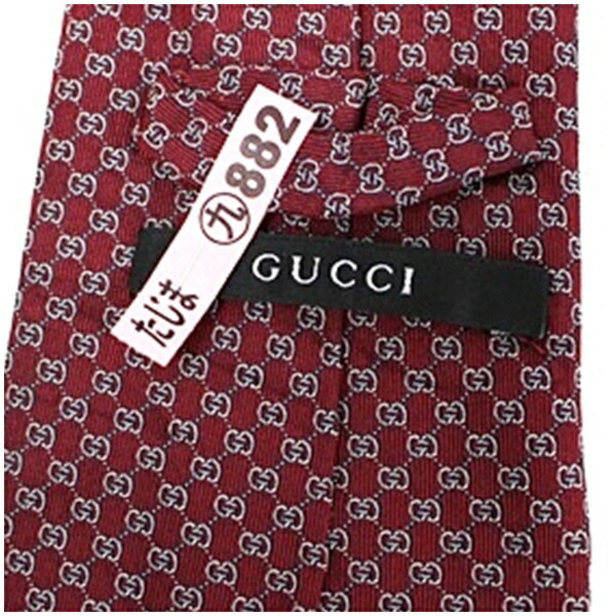 Gucci Silk Tie GG Pattern GUCCI Men's