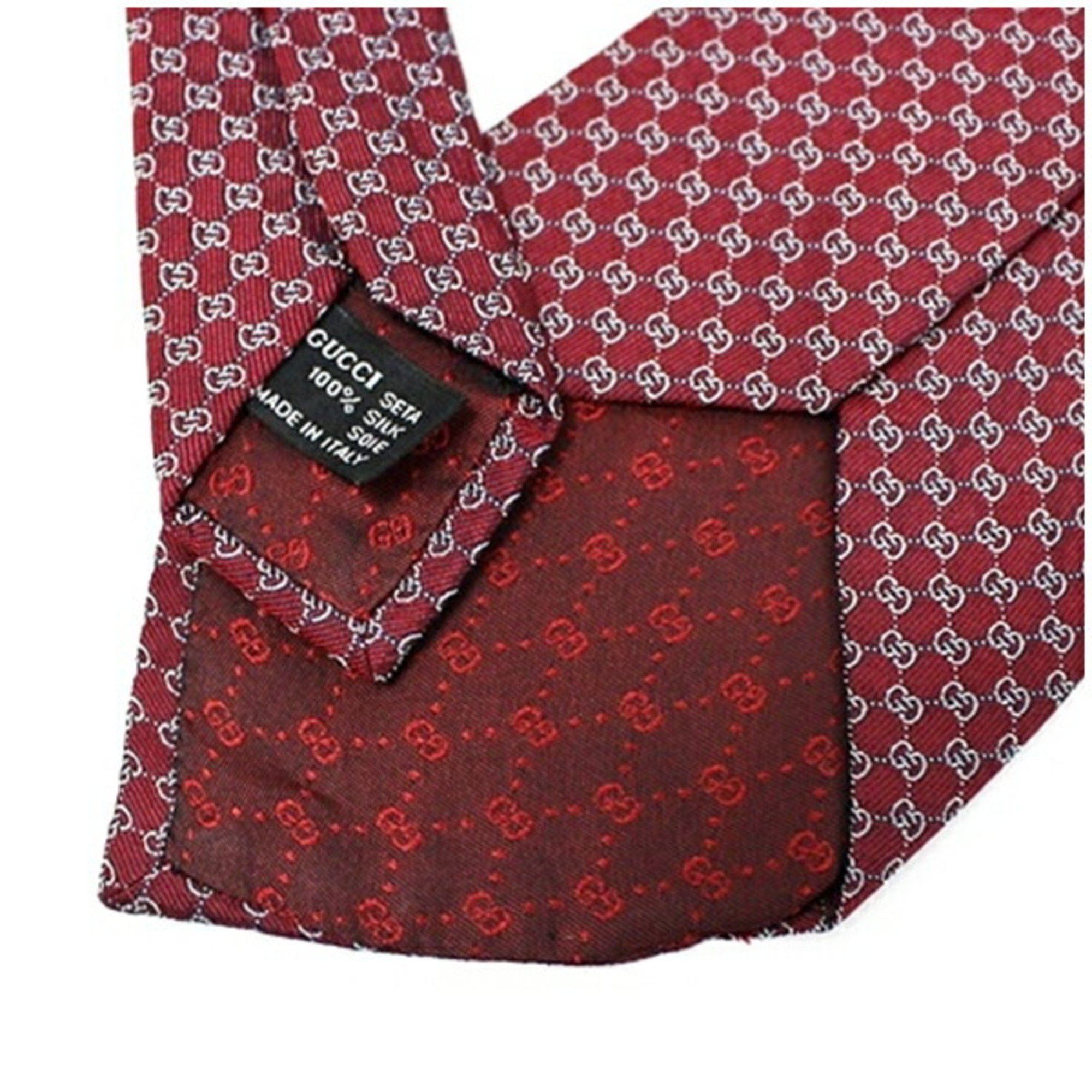 Gucci Silk Tie GG Pattern GUCCI Men's