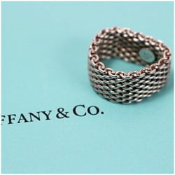 Tiffany Somerset Ring Size 11 Silver 925 TIFFANY&Co Ladies