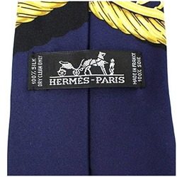 Hermes Silk Tie HERMES Men's