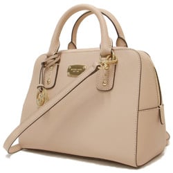 MICHAEL KORS Michael Kors Bag Pink Leather Handbag with Shoulder Strap for Women K4100