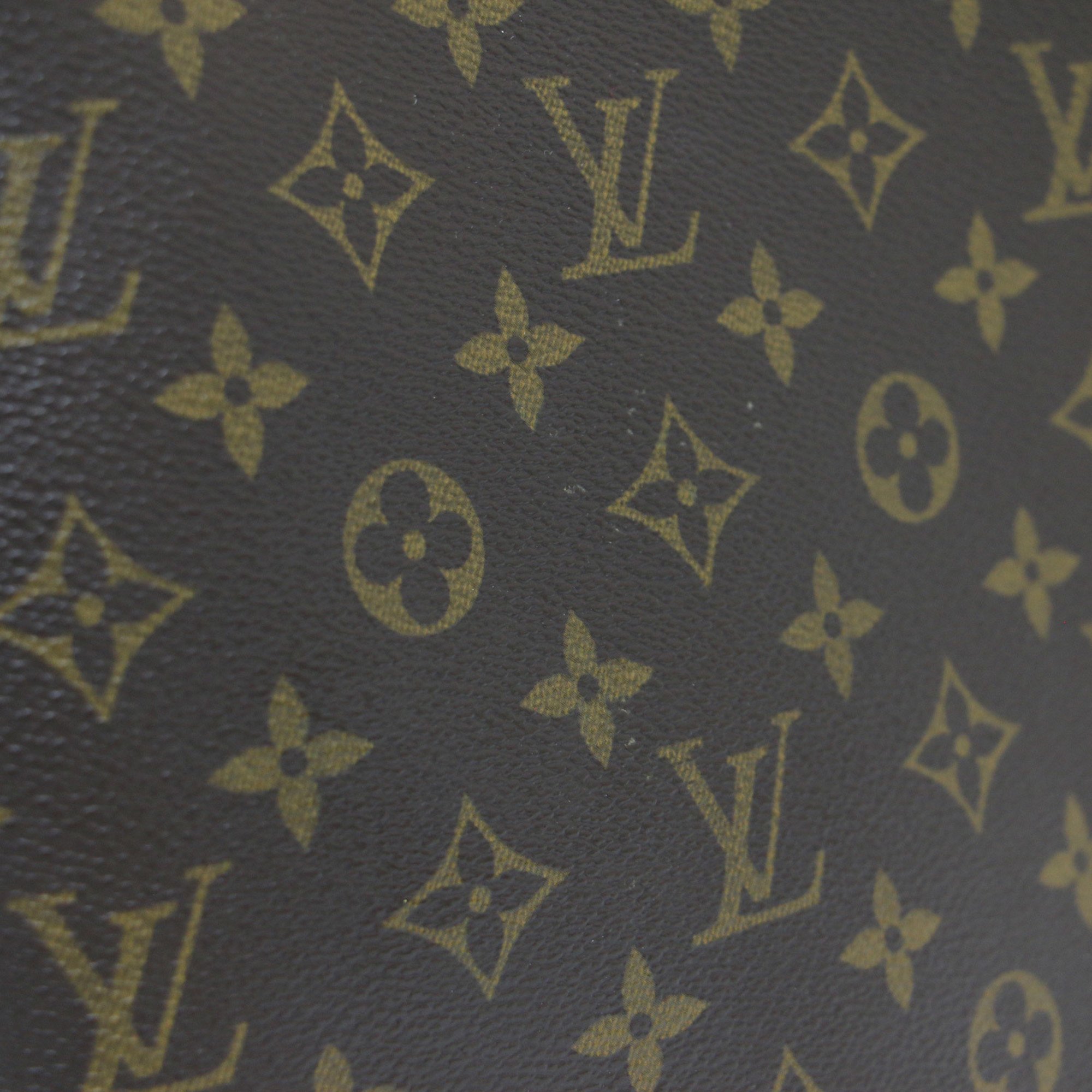 LOUIS VUITTON Louis Vuitton Bag Monogram M51145 Looping GM Brown Tote Leather Women's K4096