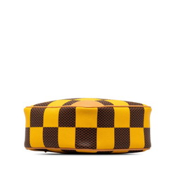 Louis Vuitton Damier Pop Chess Shoulder Bag N40562 Jaune Matte Yellow PVC Leather Men's LOUIS VUITTON