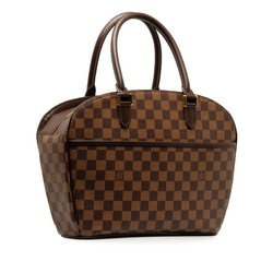 Louis Vuitton Damier Saria Horizontal Handbag N51282 Brown PVC Leather Women's LOUIS VUITTON